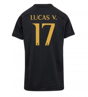 Maillot de foot Real Madrid Lucas Vazquez #17 Troisième Femmes 2023-24 Manches Courte